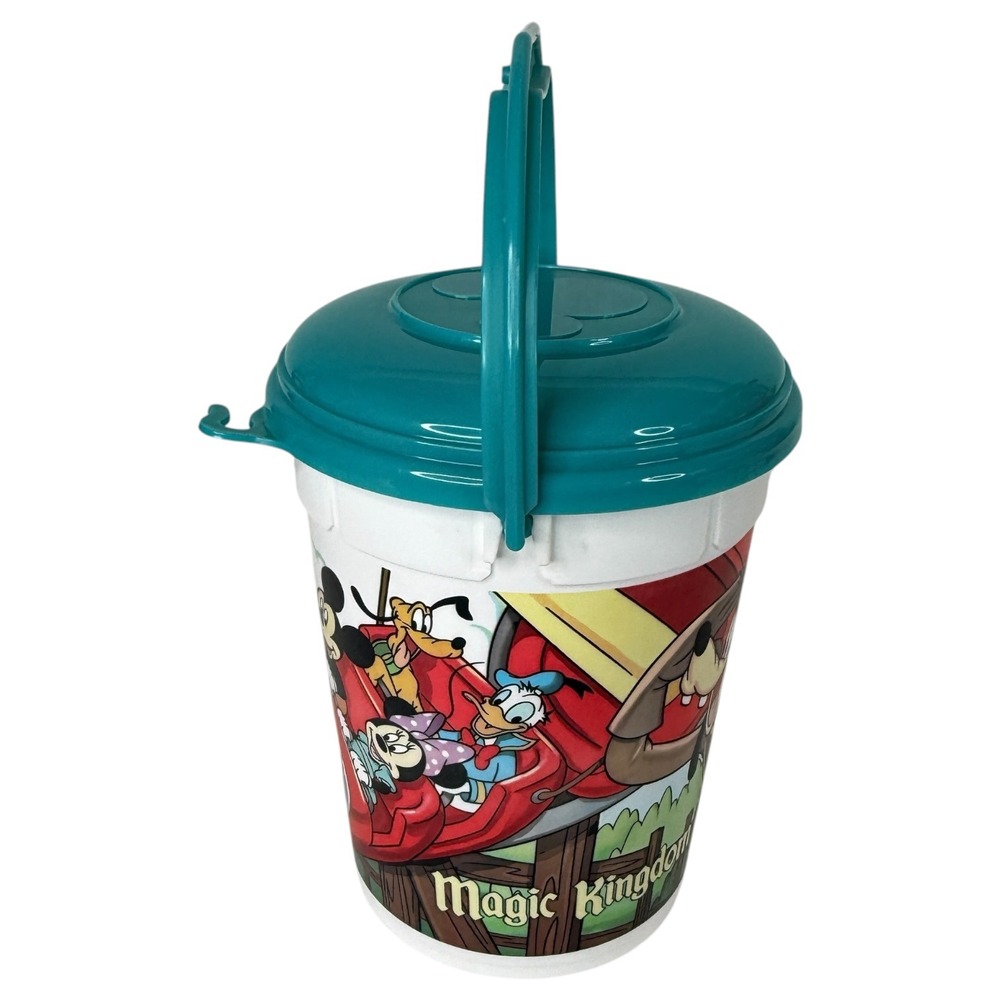 Disney Popcorn Bucket Whirley Magic Kingdom Mickey Mouse Friends Red Plane